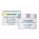 Отбеливающий крем для лица 3в1 Collagen Whitening Moisture Cream 3in1