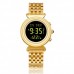 Часы женские Al-Harameen HA-6341 FGB Gold (Золотые)