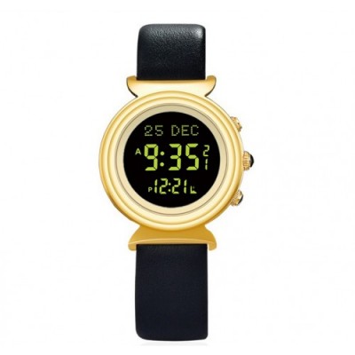 Часы женские Al-Harameen HA-6341 FGBL Gold (Золотые)