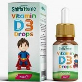 Shiffa Home AKSU VITAL Vitamin D3 400 IU капли для детей с рождения
