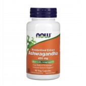 Now foods Ashwagandha 450 mg Ашваганда 90 капсул 