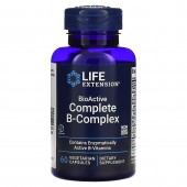 Life extension BioActive Complete B-Complex Биоактивный комплекс витаминов группы B 60 вегетарианских капсул