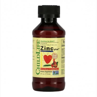 ChildLife Essentials Zinc plus Цинк жидкий для детей 118 мл