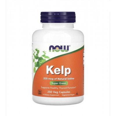 Now foods Kelp Бурая водоросль 250 капсул