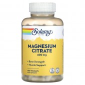 Solaray Magnesium Citrate 400mg 180 капсул