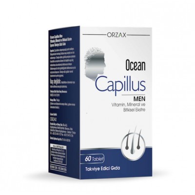 Ocean Capillus Men Витамины для роста и от выпадения волос для мужчин ORZAX