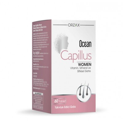 Ocean Capillus women витамины для роста и от выпадения волос для женщин ORZAX