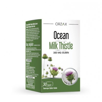 Ocean Milk Thistle расторопша для печени в таблетках от ORZAX
