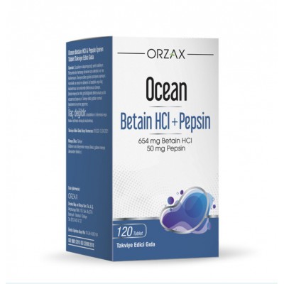 Ocean Бетаин HCI + Пепсин ORZAX