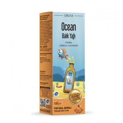 Ocean Fish Oil syrup Омега 3 сироп для детей ORZAX