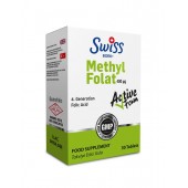 Swiss BORK Methyl Folat Фолиевая кислота 30 таблеток 