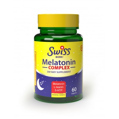 Swiss bork Melatonin complex Мелатонин 60 таблеток